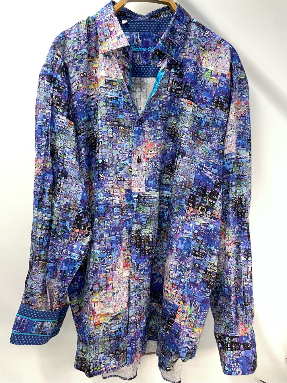 LUCIANO VISCONTI MENS CASUAL DRESS SHIRT FTL-06-033